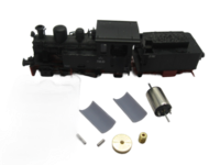 micromotor HSR003C HOe motor ombouwset voor Roco BR 99, HF110C, u.a.