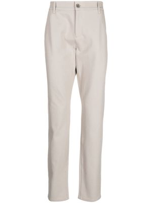 PAIGE pantalon de costume Stafford à bandes contrastantes - Marron