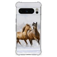 Google Pixel 8 Pro Case Anti-shock Paarden - thumbnail