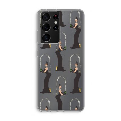Pop Some Kim: Samsung Galaxy S21 Ultra Transparant Hoesje