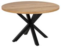 Eettafel Ties MDF Naturel Ø120cm - Giga Living