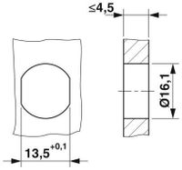 Phoenix Contact 1441914 Sensor/actuator inbouwconnector M12 Aantal polen: 5 Bus, inbouw 20 stuk(s) - thumbnail