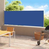 Tuinscherm uittrekbaar 200x500 cm blauw - thumbnail