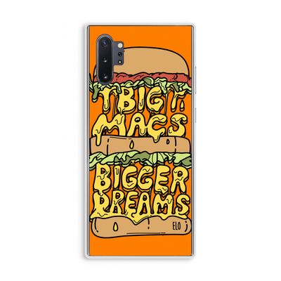 Big Macs Bigger Dreams: Samsung Galaxy Note 10 Plus Transparant Hoesje