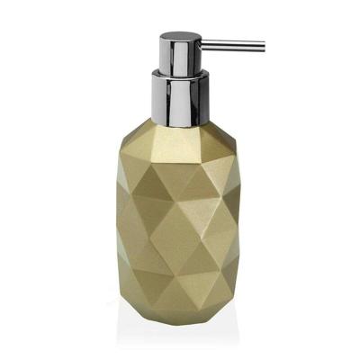 Zeepdispenser Versa Diamond Geel Plastic Hars (7,7 x 17,8 x 7,7 cm)
