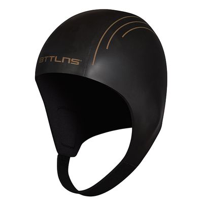 BTTLNS Neopreen Swim cap Khione 1.0 zwart/goud S