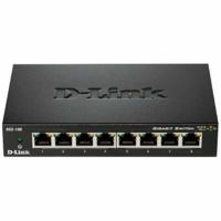Switch D-Link DGS-108 8 p 10 / 100 / 1000 Mbps - thumbnail