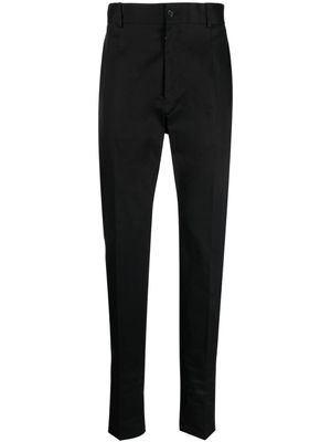Dolce & Gabbana pantalon de costume à taille haute - Noir