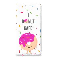 Samsung Galaxy A71 Flip Style Cover Donut Roze - thumbnail