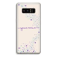 Sterren: Samsung Galaxy Note 8 Transparant Hoesje
