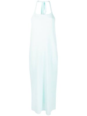 Rus robe Ayame en maille à design nervuré - Vert
