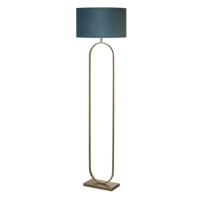 Searchlight VloerlampModish brons met groen blauwe kap - EU95102TE