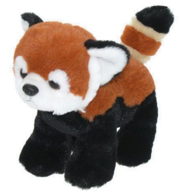 Pluche knuffel dieren rode Panda beer van 25 cm