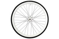 Santafixie 30mm Voorwiel + Binnenband + Band - Wit Santafixie 30mm Voorwiel + Binnenband + Band - Wit