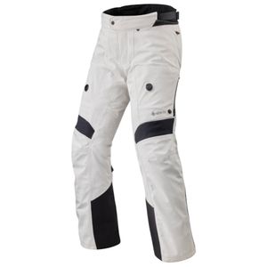 REV'IT! Poseidon 3 GTX pants, Gore-Tex® motorbroek heren, Zilver Zwart