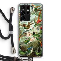 Haeckel Trochilidae: Samsung Galaxy S21 Ultra Transparant Hoesje met koord