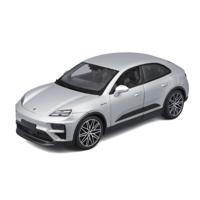 Bburago Modelauto - Porsche Macan - zilver - 1 x 1 x 1 cm - speelgoedauto