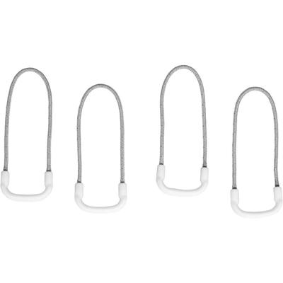 Eagle creek Reflective Loop Zipper Pull Set White