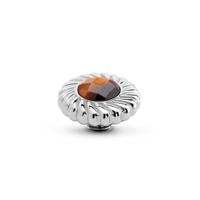 Melano Vivid Baroque Gem Steentje Red Tigereye | Zilver