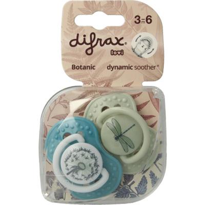 Difrax Lovi fopspeen botanic 3+ maanden Difrax Lovi fopspeen botanic 3+ maanden