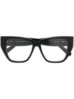 Moncler Eyewear lunettes de soleil à détail de logo - Noir