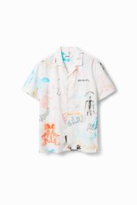 Arty hawaïshirt - WHITE - M