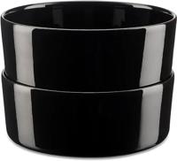Berndorf Zwarte porseleinen bowls - Set 2 stuks - 16 cm