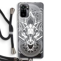 Oh Deer: Xiaomi Redmi Note 10 Pro Transparant Hoesje met koord