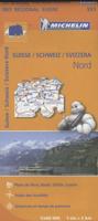 Michelin Wegenkaart 551 Zwitserland Noord (Paperback)
