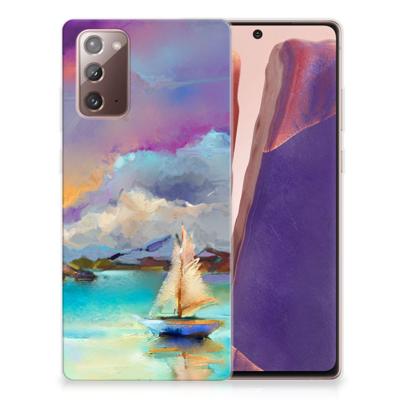 Smartphone hoesje Samsung Note 20 Boat