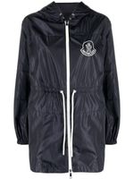 Moncler parka Veirade à capuche - Bleu