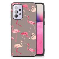 Samsung Galaxy A33 5G Dierenprint Telefoonhoesje Flamingo