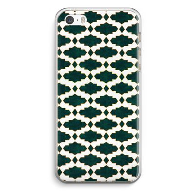 Moroccan tiles: iPhone 5 / 5S / SE Transparant Hoesje