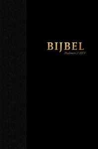 Bijbel (HSV) met Psalmen - hardcover zwart (Hardback)