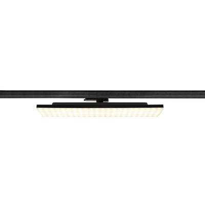 SLV Rail armatuurSight Panel 3-fase zwart 3000K - 1009146