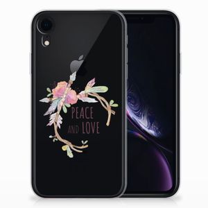 Apple iPhone Xr Telefoonhoesje met Naam Boho Text