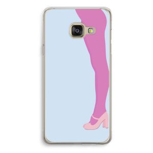 Pink panty: Samsung Galaxy A3 (2016) Transparant Hoesje