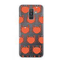 Krab: Samsung Galaxy A6 Plus (2018) Transparant Hoesje