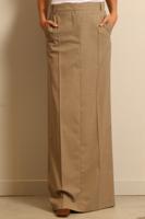 Max Mara rok Beige maat 38 Wol 2411101051600