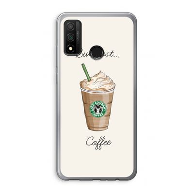But first coffee: Huawei P Smart (2020) Transparant Hoesje