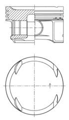 Kolbenschmidt Zuiger 41725600