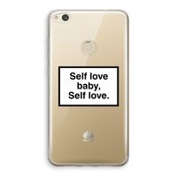 Self love: Huawei Ascend P8 Lite (2017) Transparant Hoesje