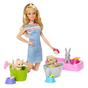 Mattel 'n&apos; Wash Pets Doll and Playset