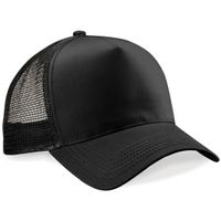 5x Truckers baseball caps zwart voor volwassenen - thumbnail