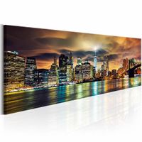 Schilderij - New York Sky , multi kleur - thumbnail