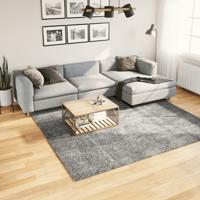 VidaXL Vloerkleed pamplona shaggy hoogpolig modern 240x240 cm groen