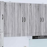 Keukenkast Grijs Sonoma 60 x 31 x 100 cm Bewerkt hout
