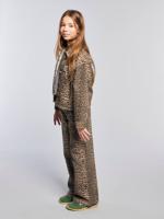 Oversized luipaardjas JONEN beige