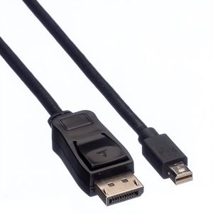 VALUE 11.99.5638 DisplayPort kabel 1,5 m Mini DisplayPort Zwart