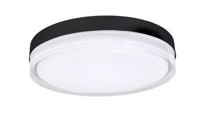 HighLight plafondlamp Disc Ø 28 cm - zwart